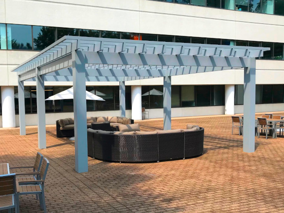 Modern pergola